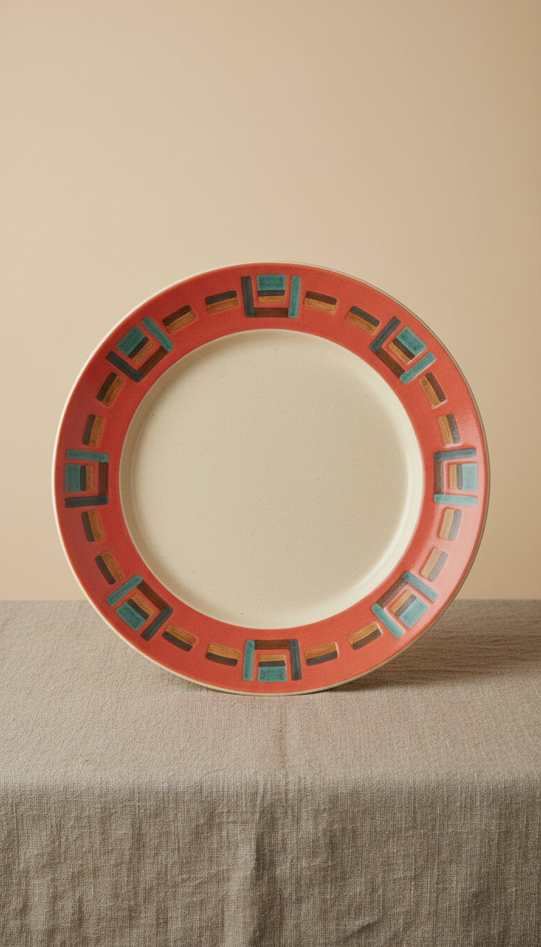 Ceramic Serving Bowl With Matte Glaze