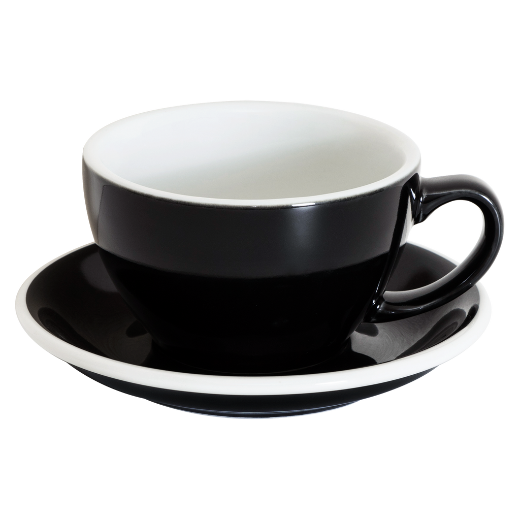 Set of 1 x 300ml Cafe Latte Cup and Saucer