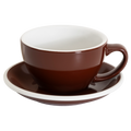 Set of 1 x 300ml Cafe Latte Cup and Saucer