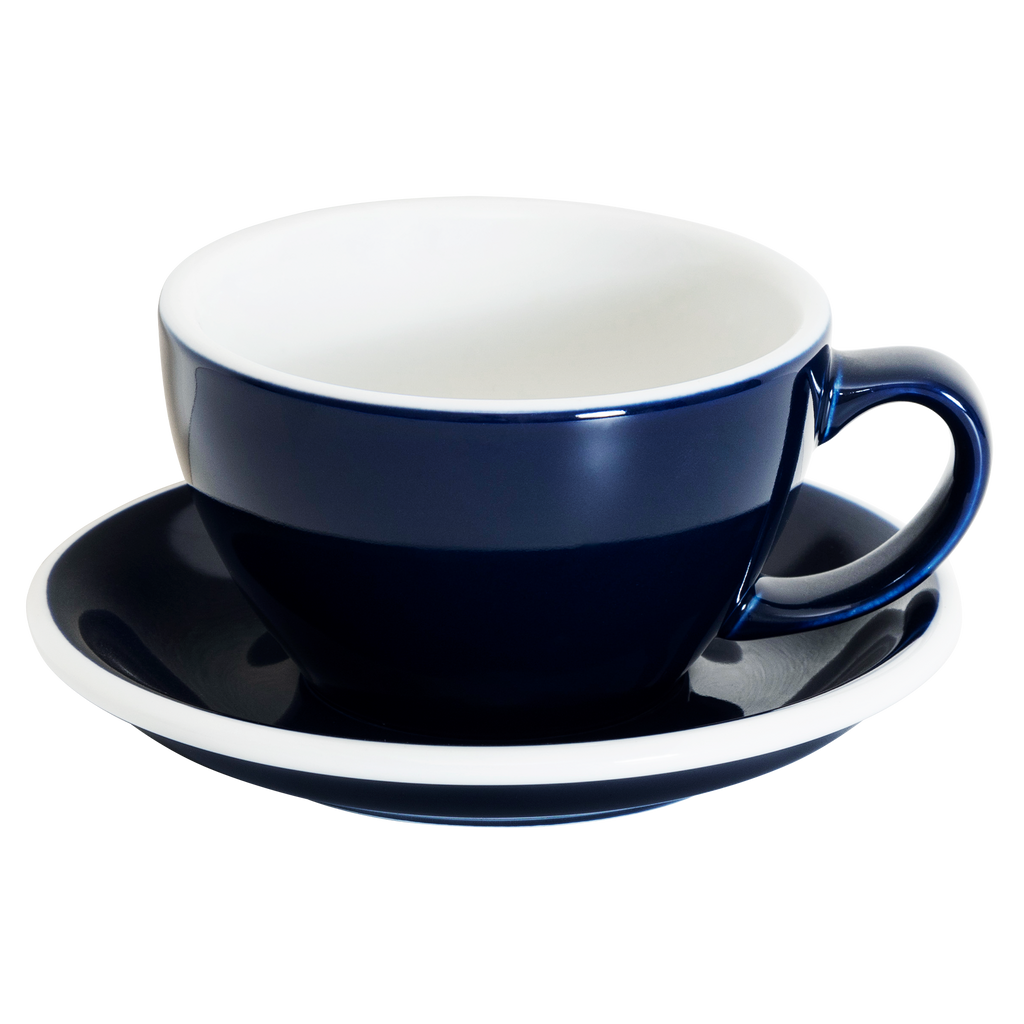 Set of 1 x 300ml Cafe Latte Cup and Saucer