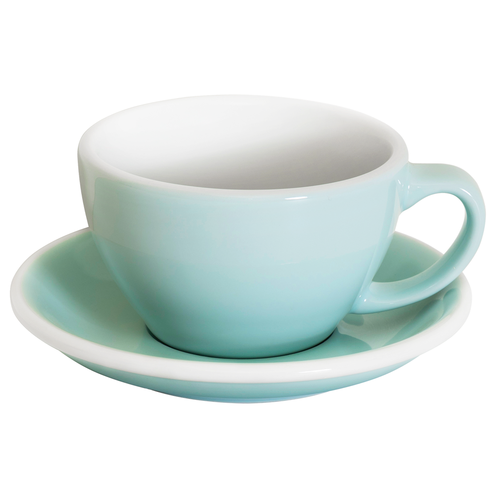 Set of 1 x 300ml Cafe Latte Cup and Saucer