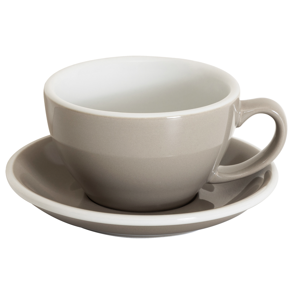 Set of 1 x 300ml Cafe Latte Cup and Saucer