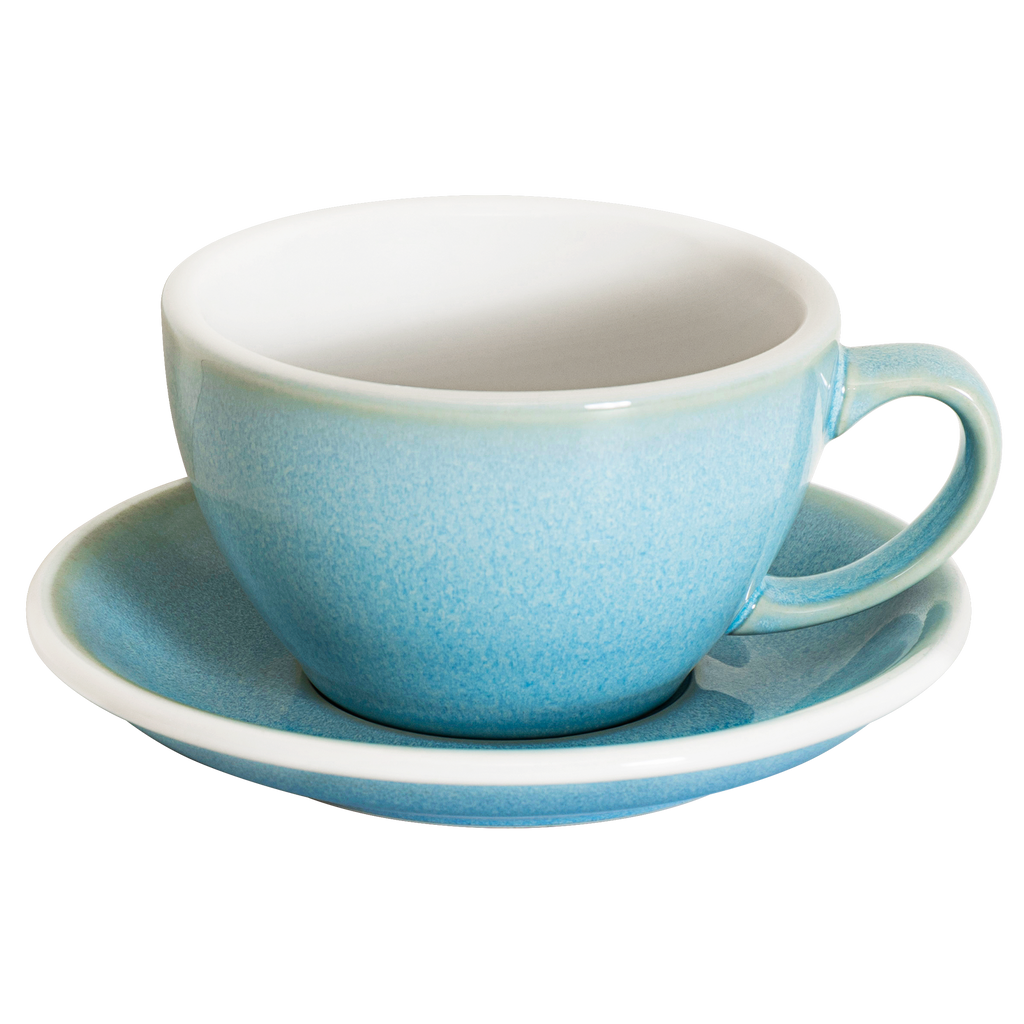 Set of 1 x 300ml Cafe Latte Cup and Saucer