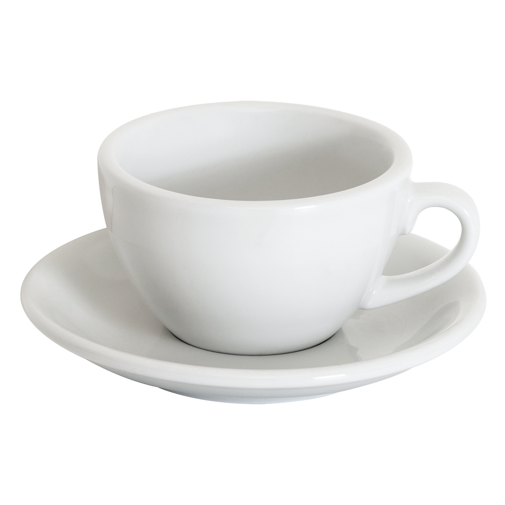 Set of 1 x 250ml Cappuccino Cup and Saucer