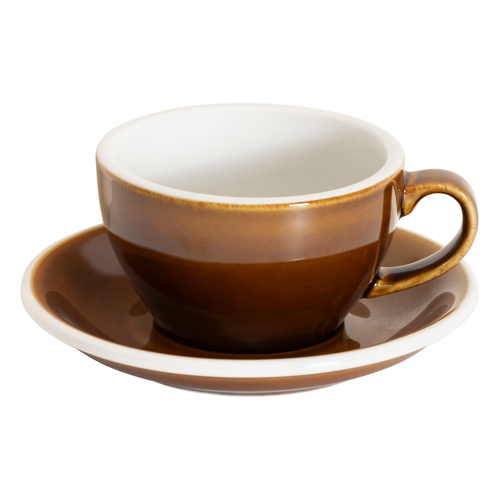 Set of 1 x 250ml Cappuccino Cup and Saucer