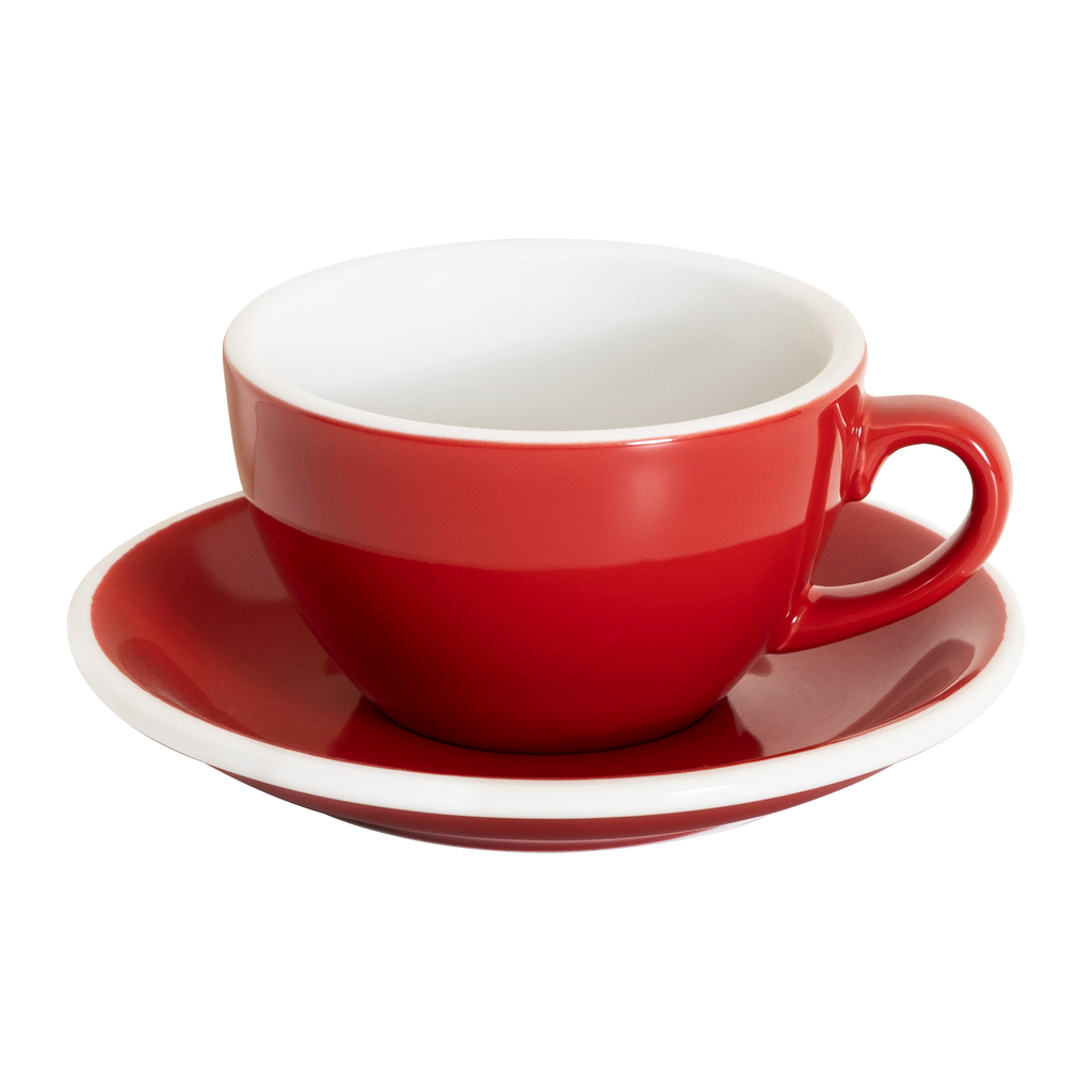 Set of 1 x 200ml Cappuccino Cup and Saucer