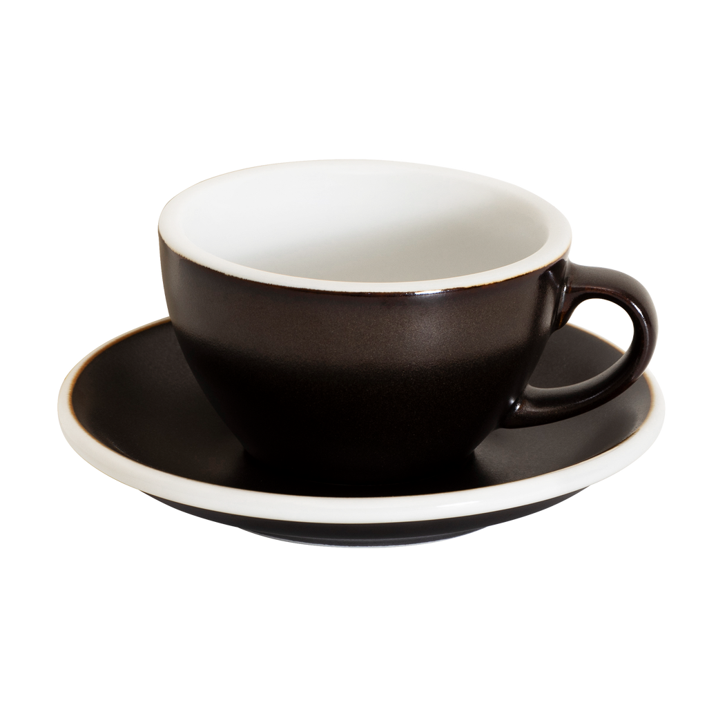 Set of 1 x 200ml Cappuccino Cup and Saucer