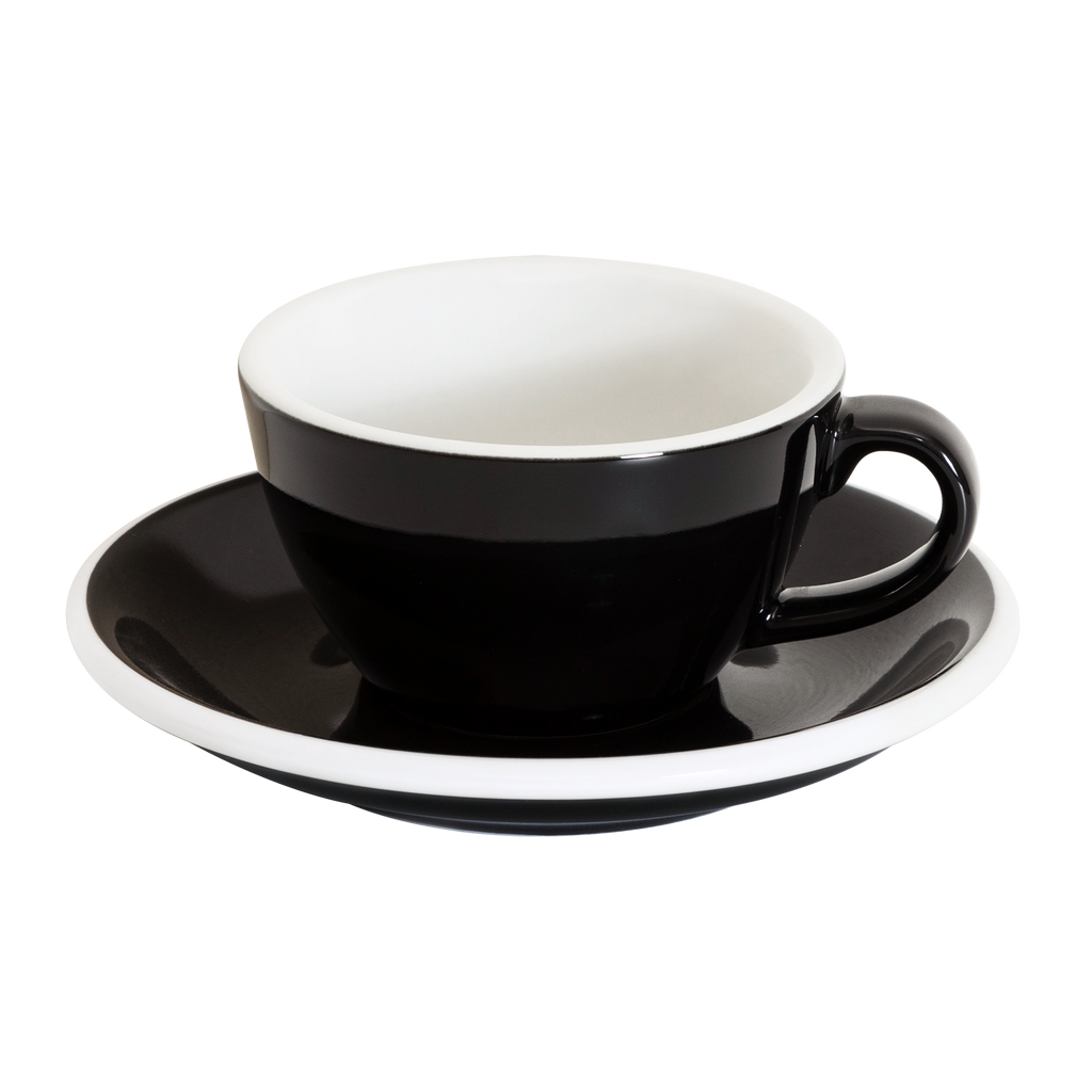 Set of 1 x 150ml Flat White Cup and Saucer