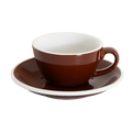 Set of 1 x 150ml Flat White Cup and Saucer