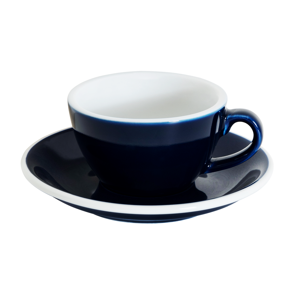 Set of 1 x 150ml Flat White Cup and Saucer
