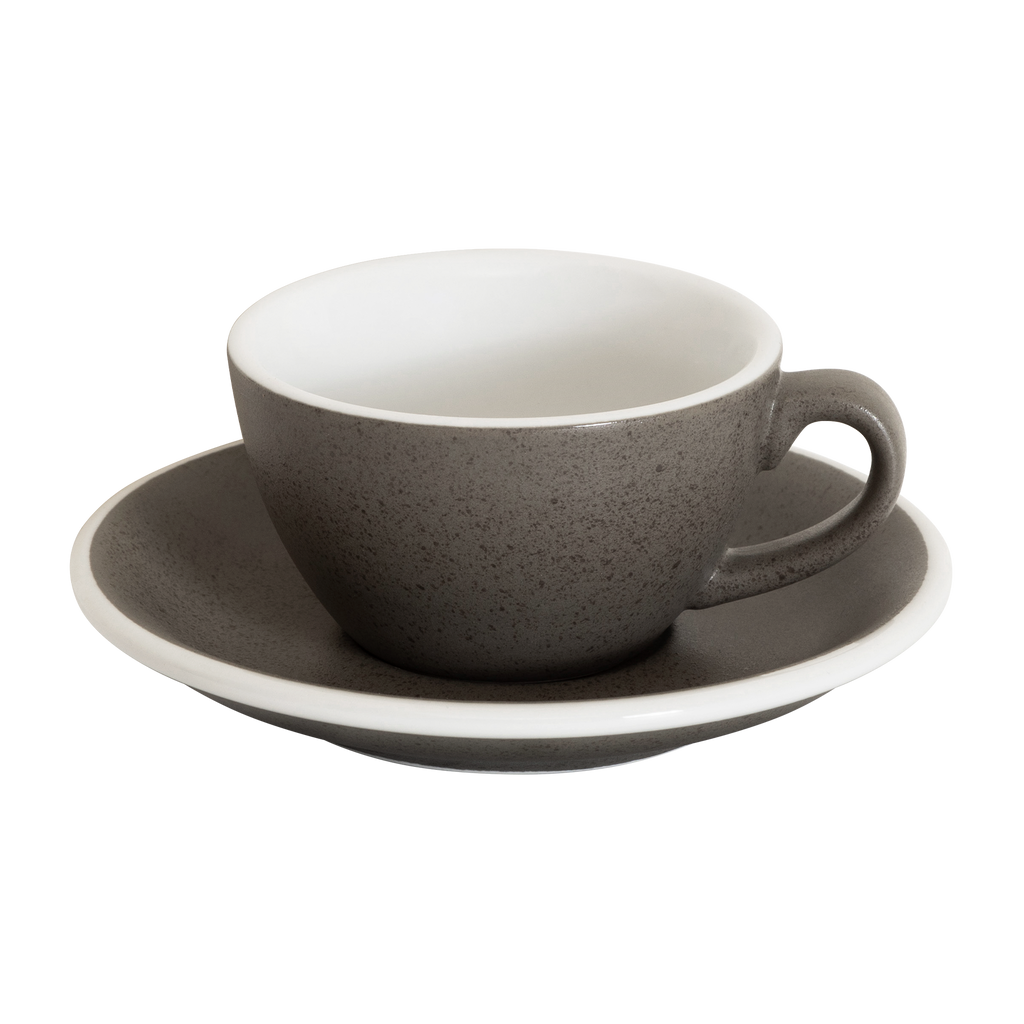 Set of 1 x 150ml Flat White Cup and Saucer
