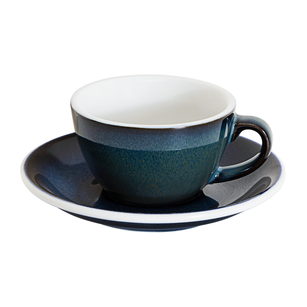 Set of 1 x 150ml Flat White Cup and Saucer