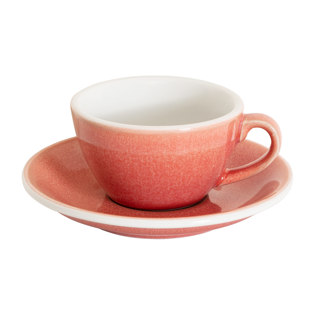 Set of 1 x 150ml Flat White Cup and Saucer