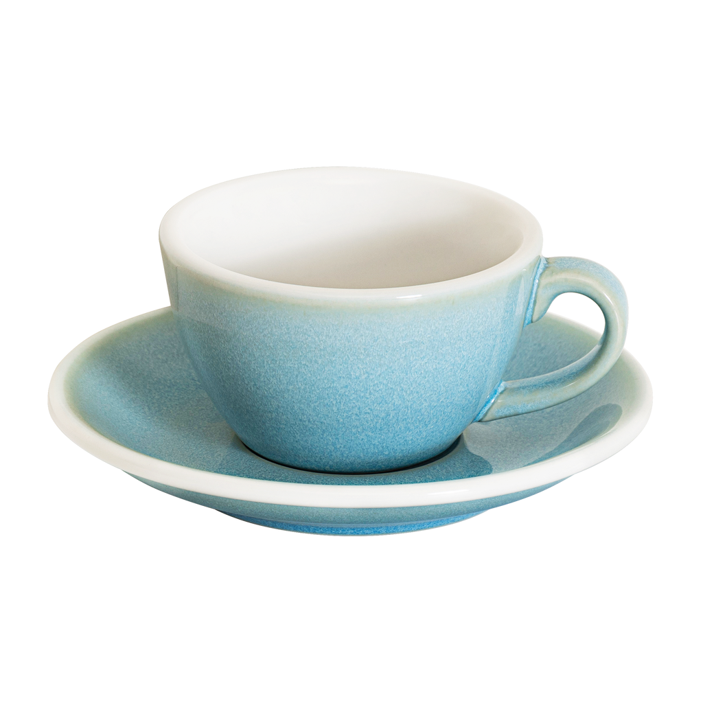 Set of 1 x 150ml Flat White Cup and Saucer
