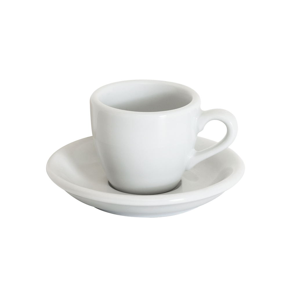 Set of 1 x 80ml Espresso Cup and Saucer