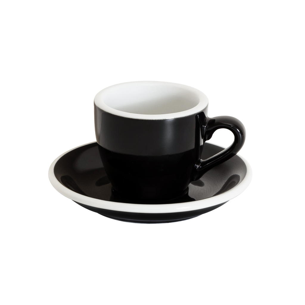 Set of 1 x 80ml Espresso Cup and Saucer