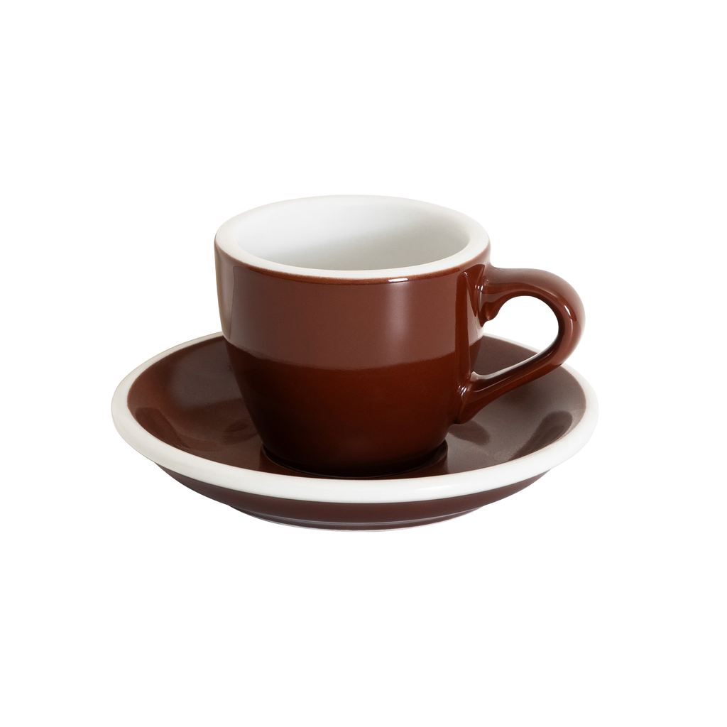 Set of 1 x 80ml Espresso Cup and Saucer
