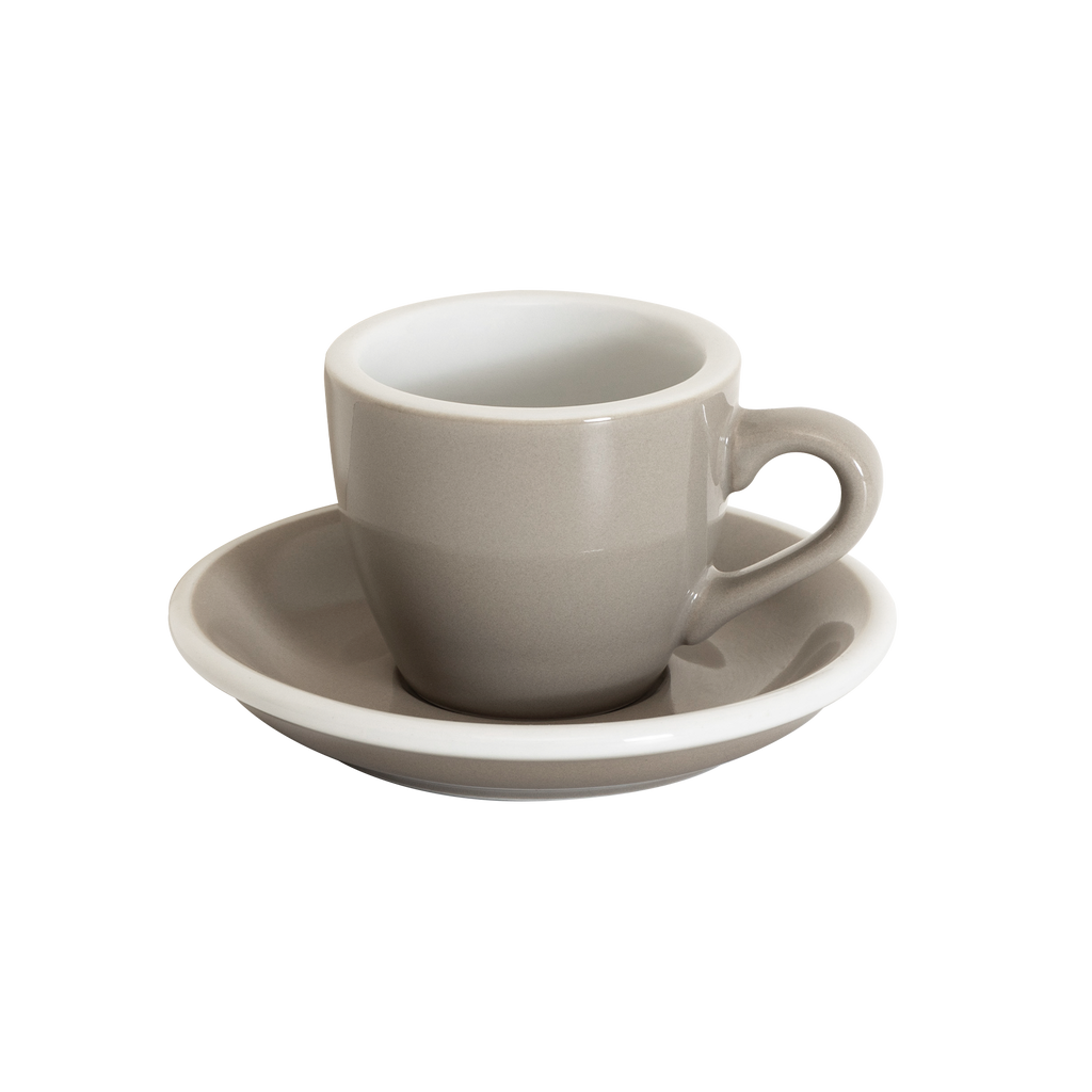 Set of 1 x 80ml Espresso Cup and Saucer