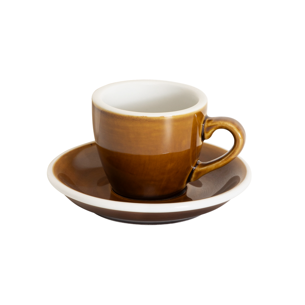 Set of 1 x 80ml Espresso Cup and Saucer