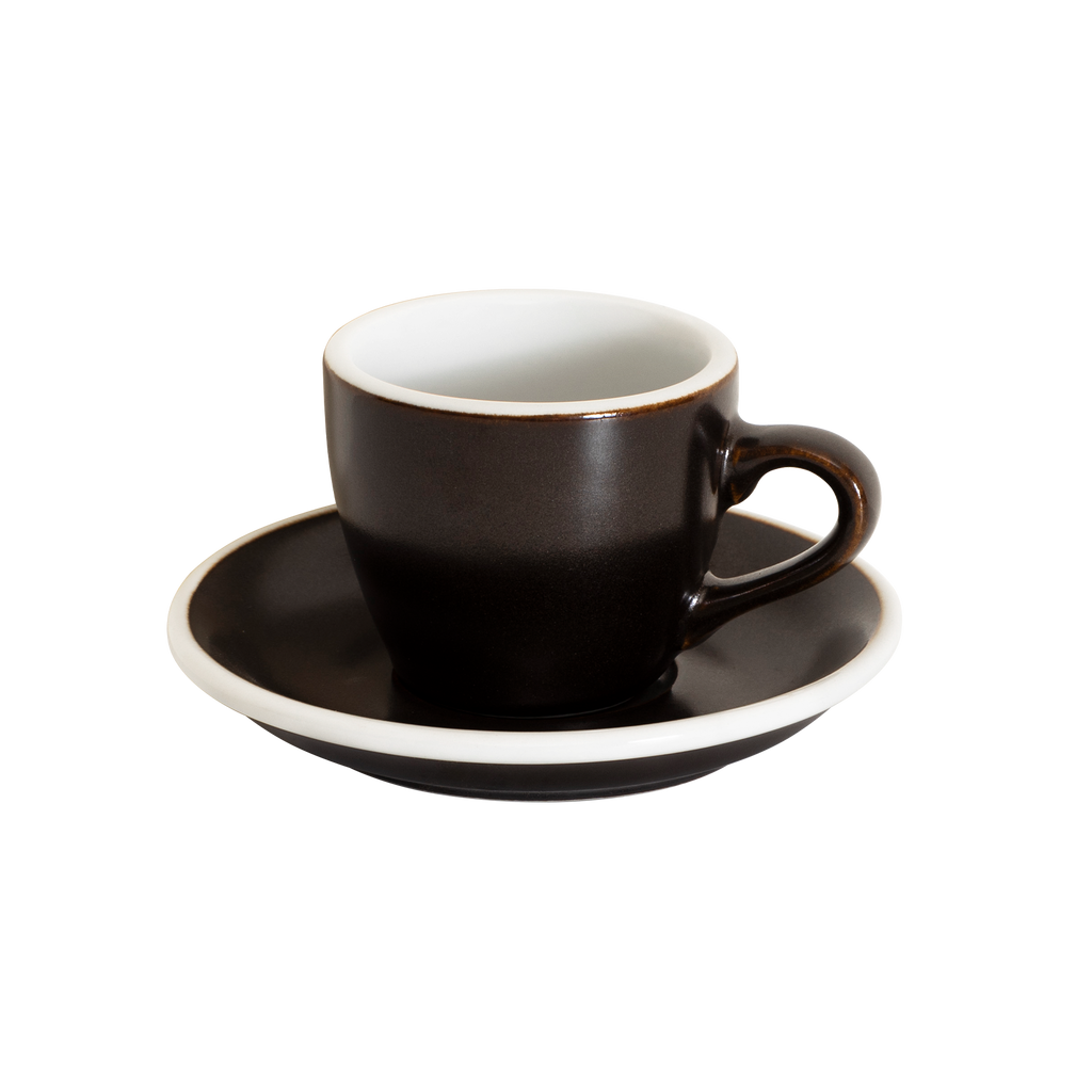 Set of 1 x 80ml Espresso Cup and Saucer