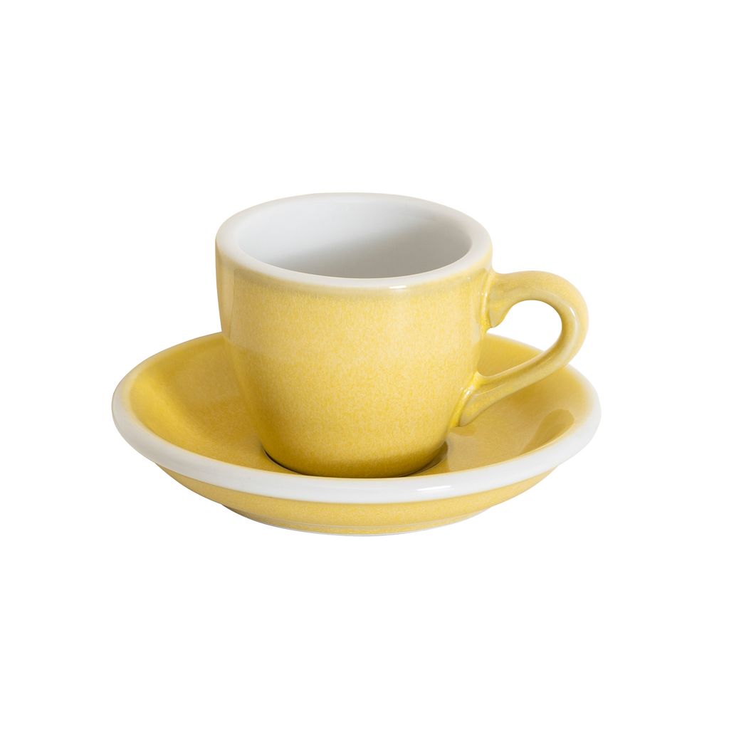 Set of 1 x 80ml Espresso Cup and Saucer