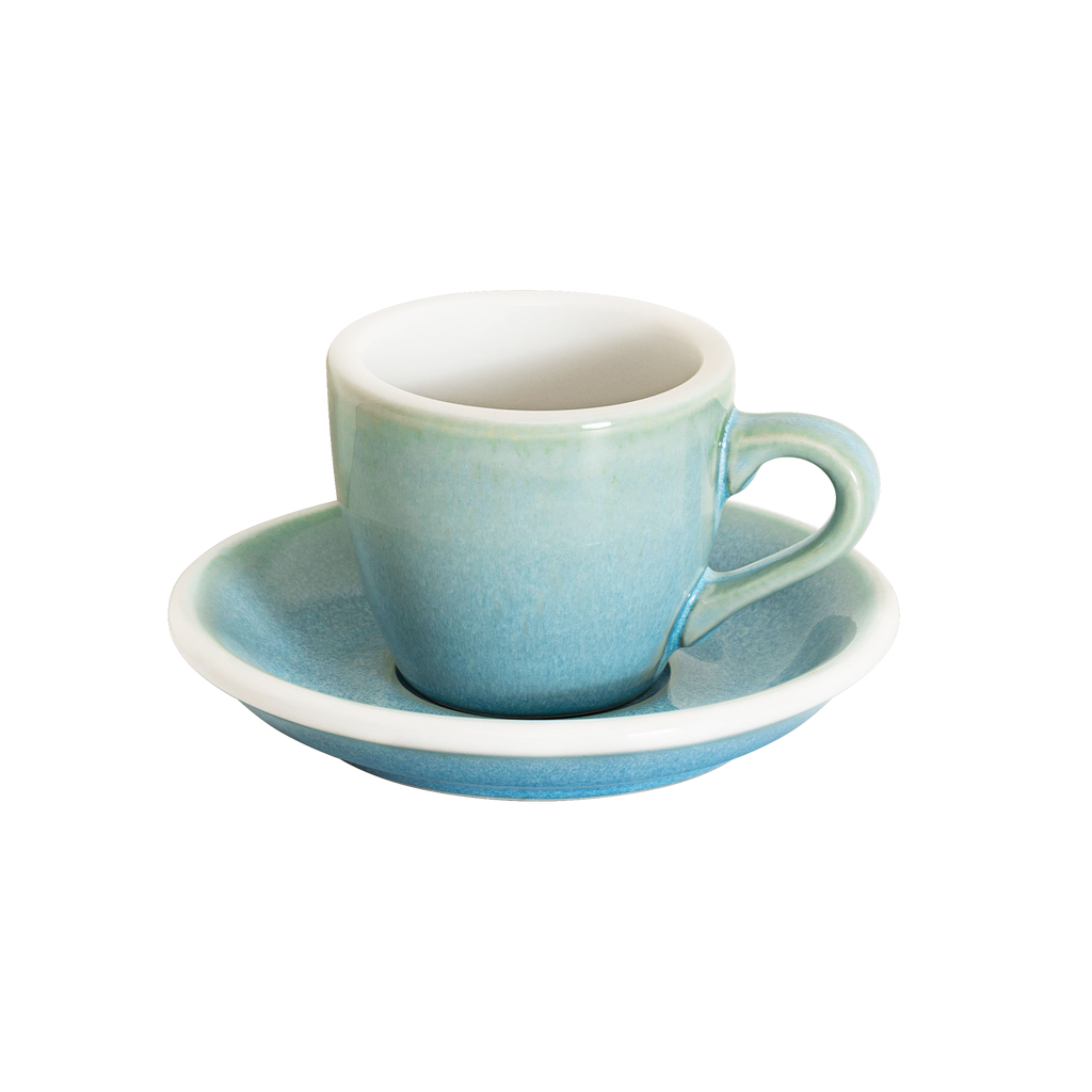 Set of 1 x 80ml Espresso Cup and Saucer
