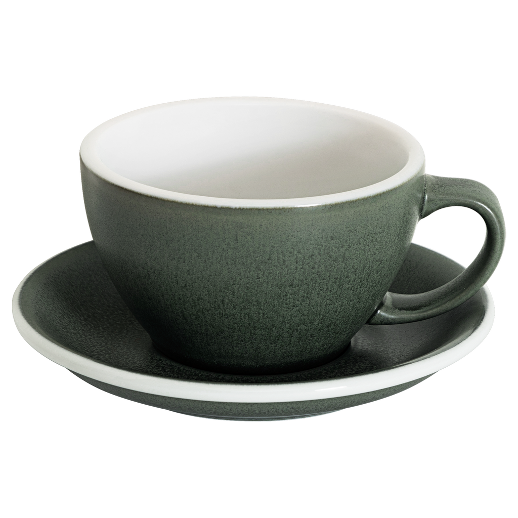 Set of 1 x 300ml Cafe Latte Cup and Saucer