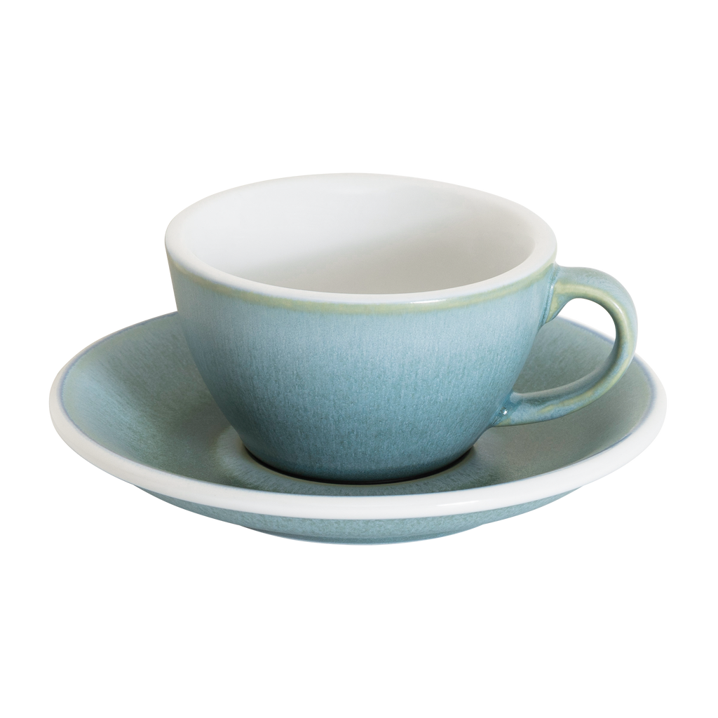 Set of 1 x 150ml Flat White Cup and Saucer