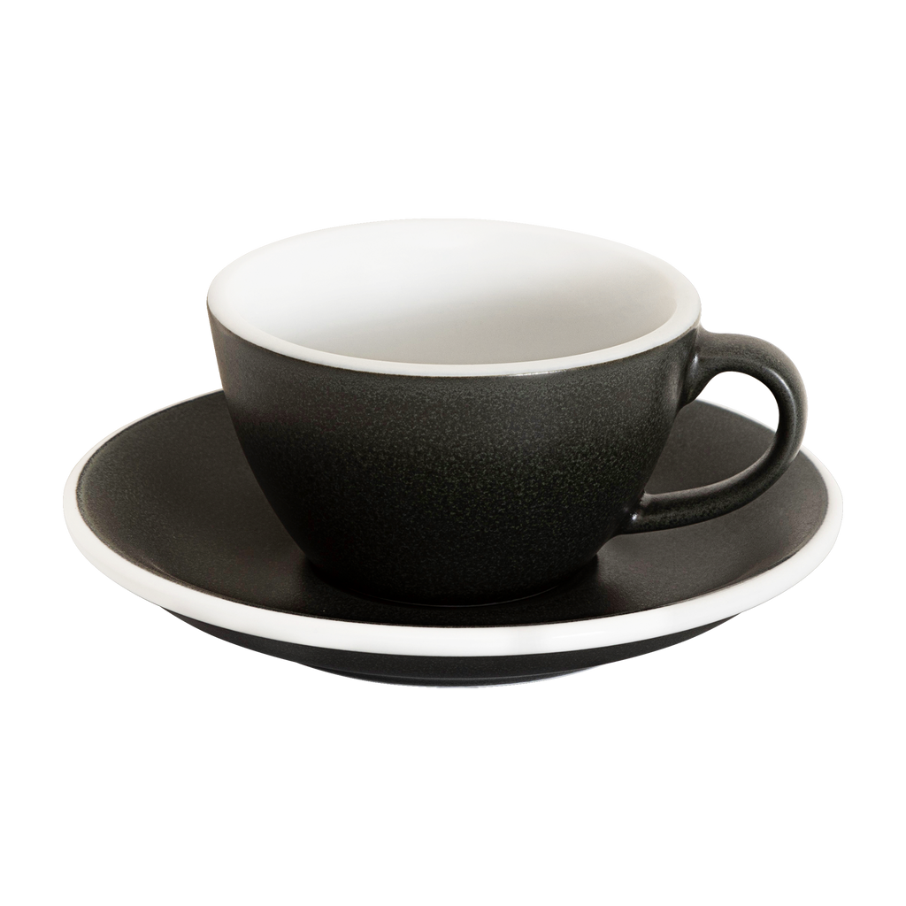 Set of 1 x 150ml Flat White Cup and Saucer