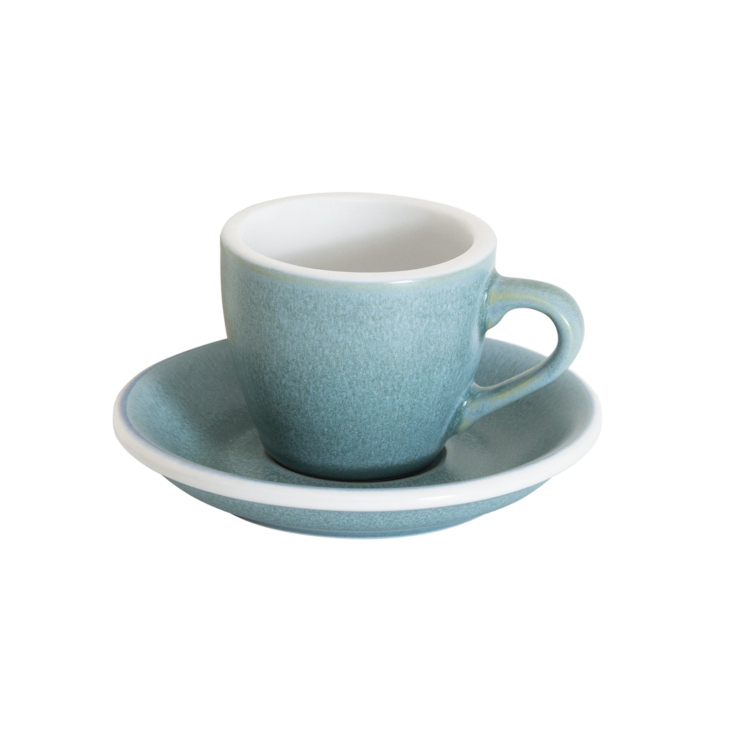 Set of 1 x 80ml Espresso Cup and Saucer