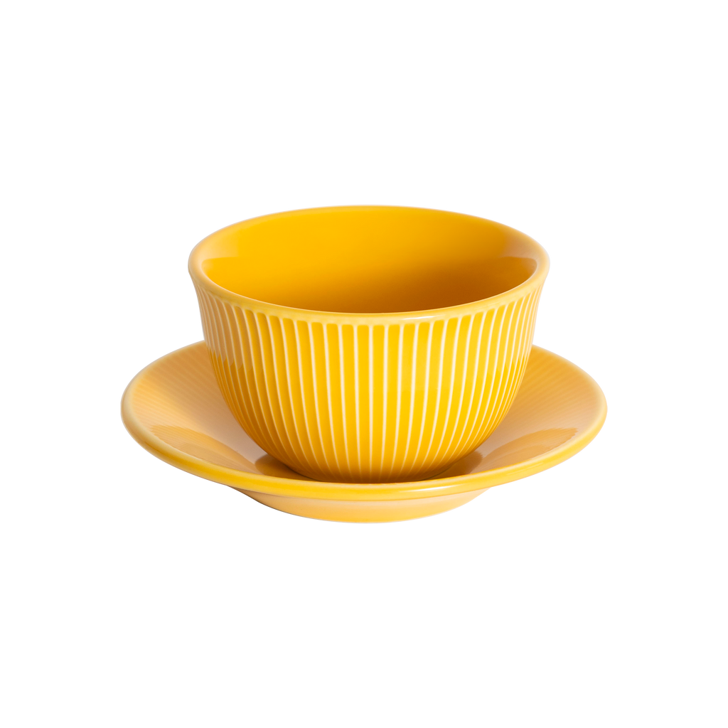 200ml Boram Um Tasting Cup  and 13cm Embossed Plate