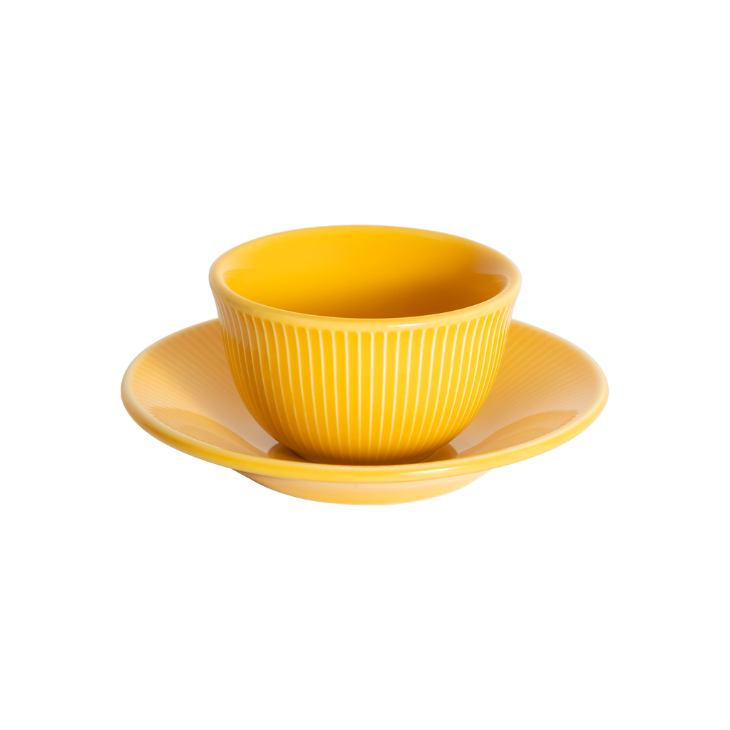 120ml Boram Um Tasting Cup  and 13cm Embossed Plate