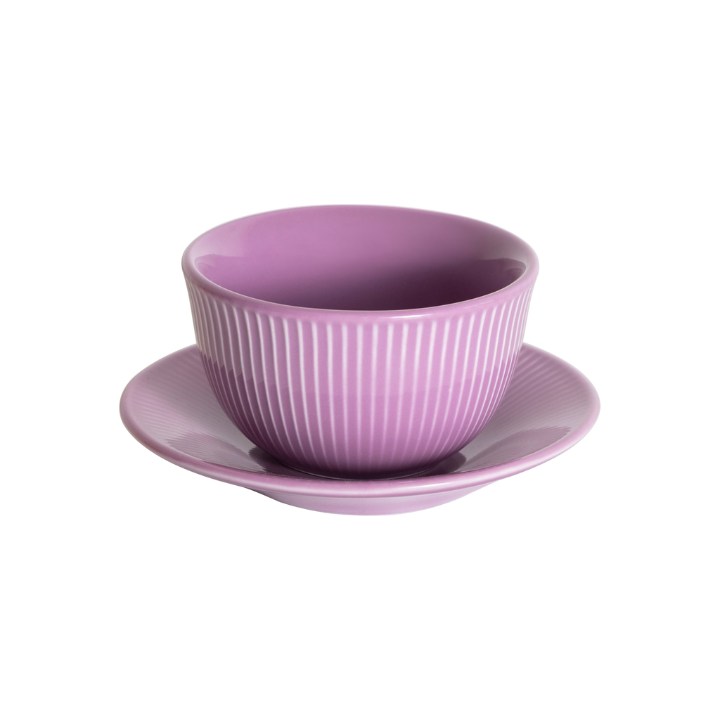 200ml Boram Um Tasting Cup  and 13cm Embossed Plate