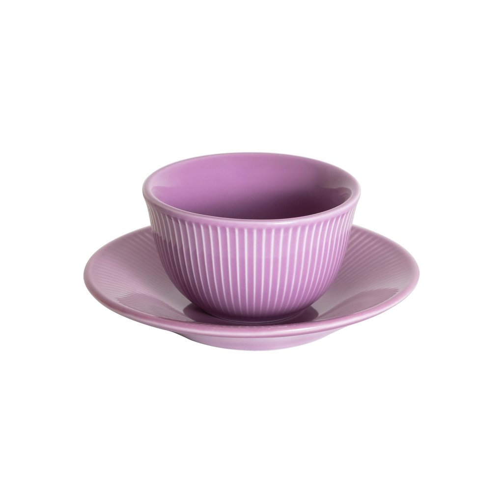 120ml Boram Um Tasting Cup  and 13cm Embossed Plate