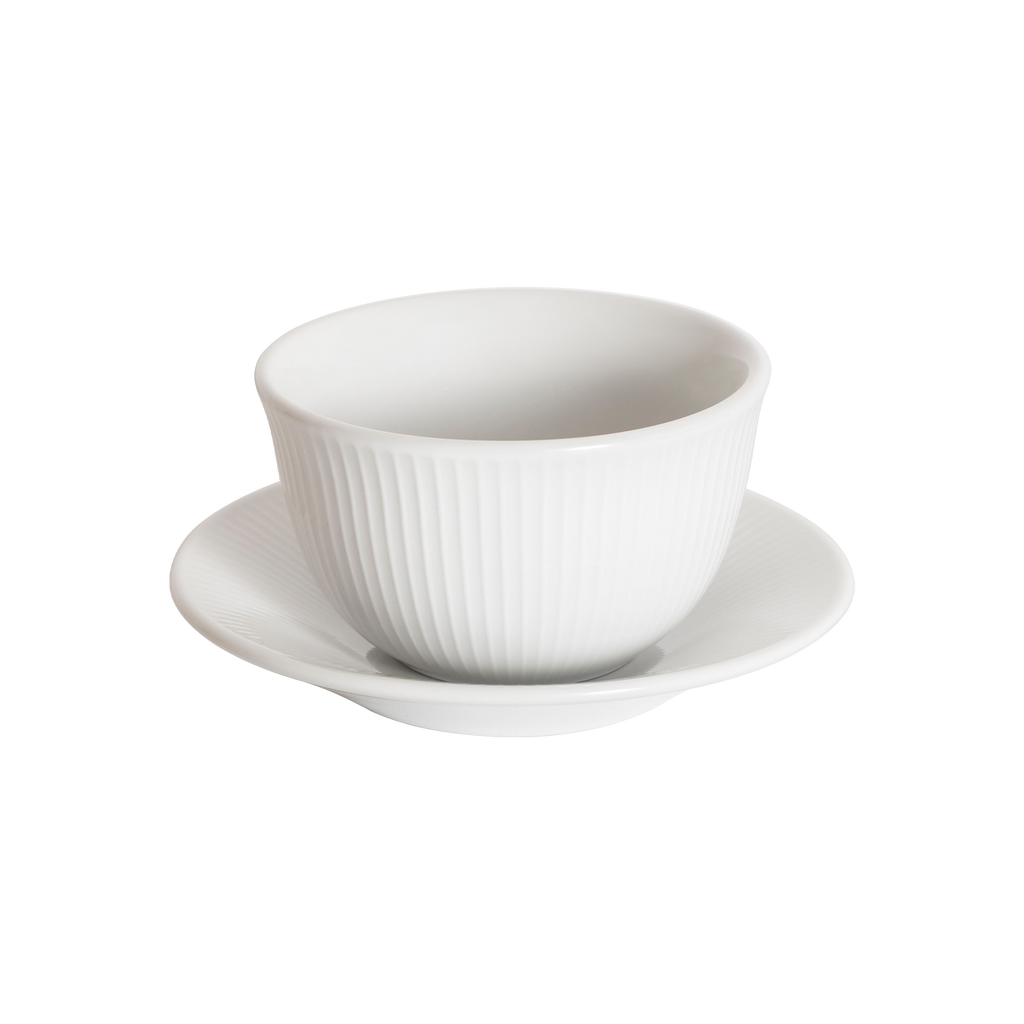 200ml Boram Um Tasting Cup  and 13cm Embossed Plate