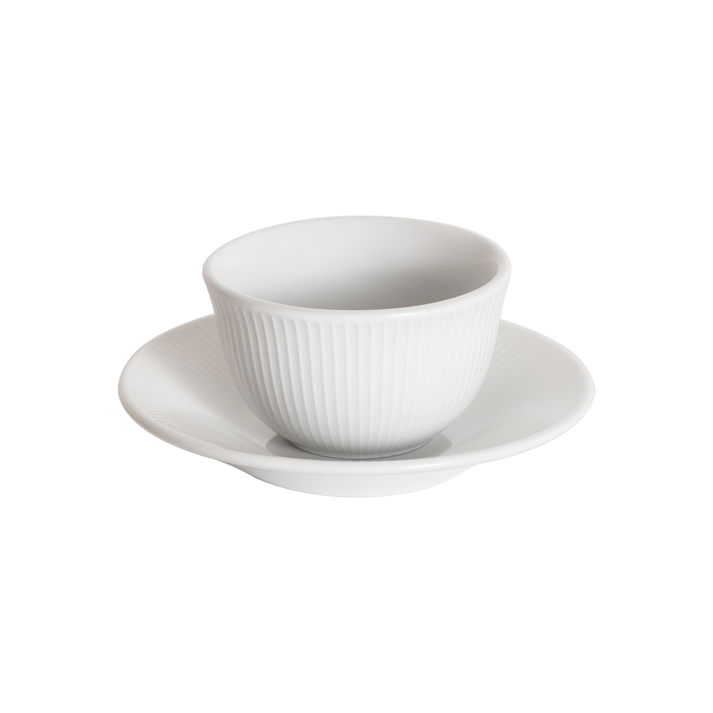 120ml Boram Um Tasting Cup  and 13cm Embossed Plate