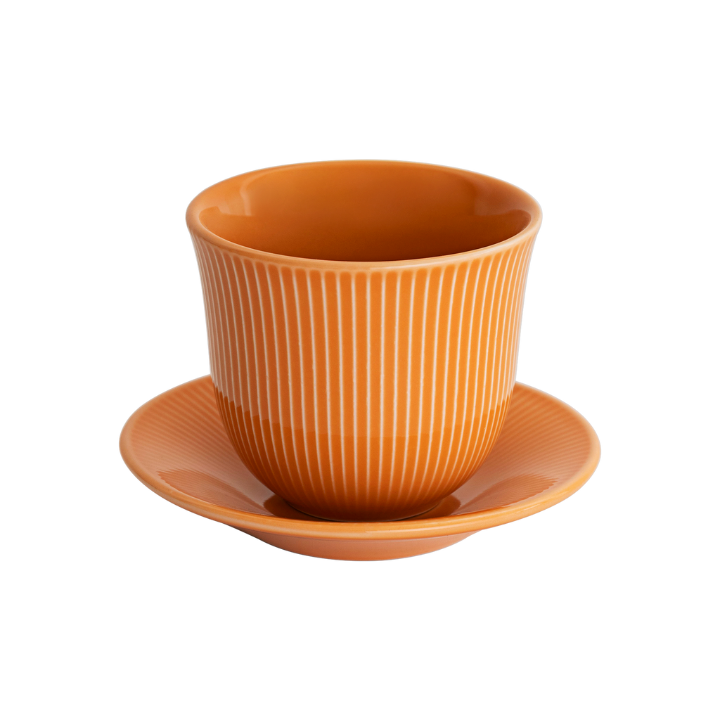 250ml Embossed Tasting Cup  and 13cm Embossed Plate