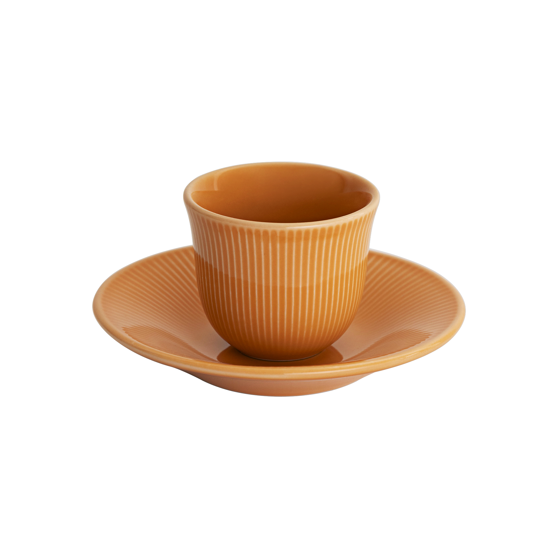 80ml Embossed Tasting Cup  and 13cm Embossed Plate