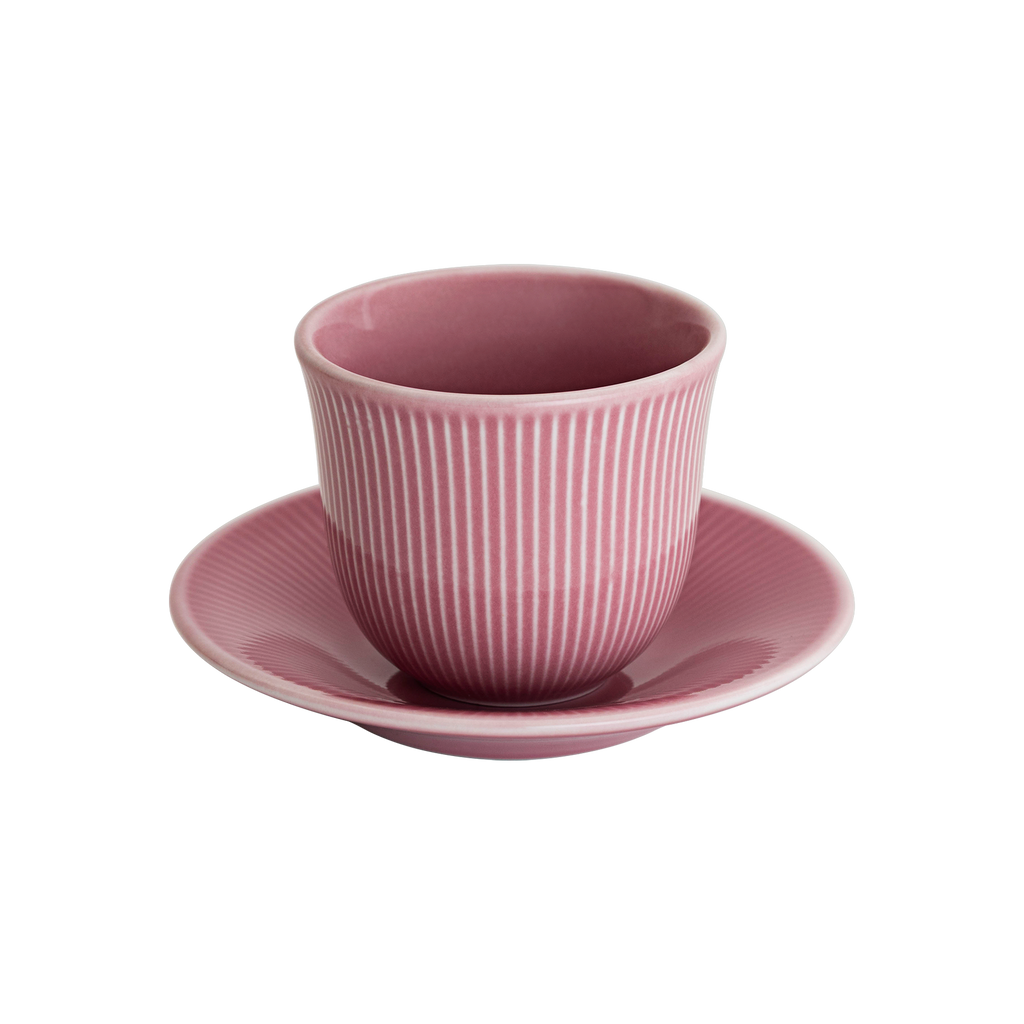 150ml Embossed Tasting Cup  and 13cm Embossed Plate