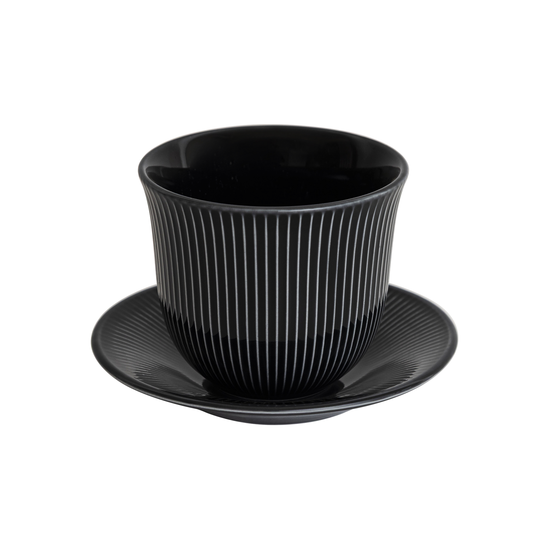 250ml Embossed Tasting Cup  and 13cm Embossed Plate
