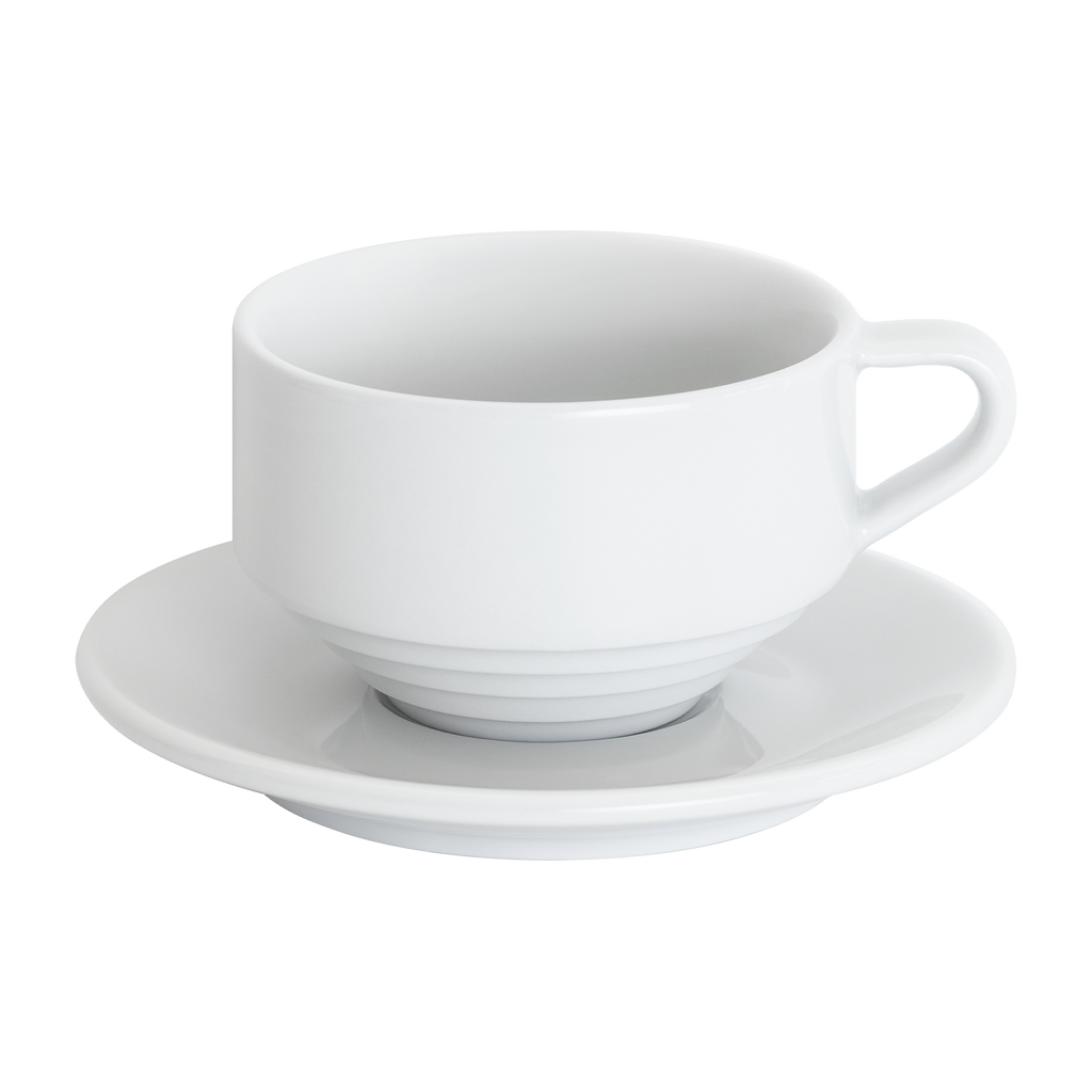 220ml Cappuccino Cup  and 14cm Cappuccino Saucer