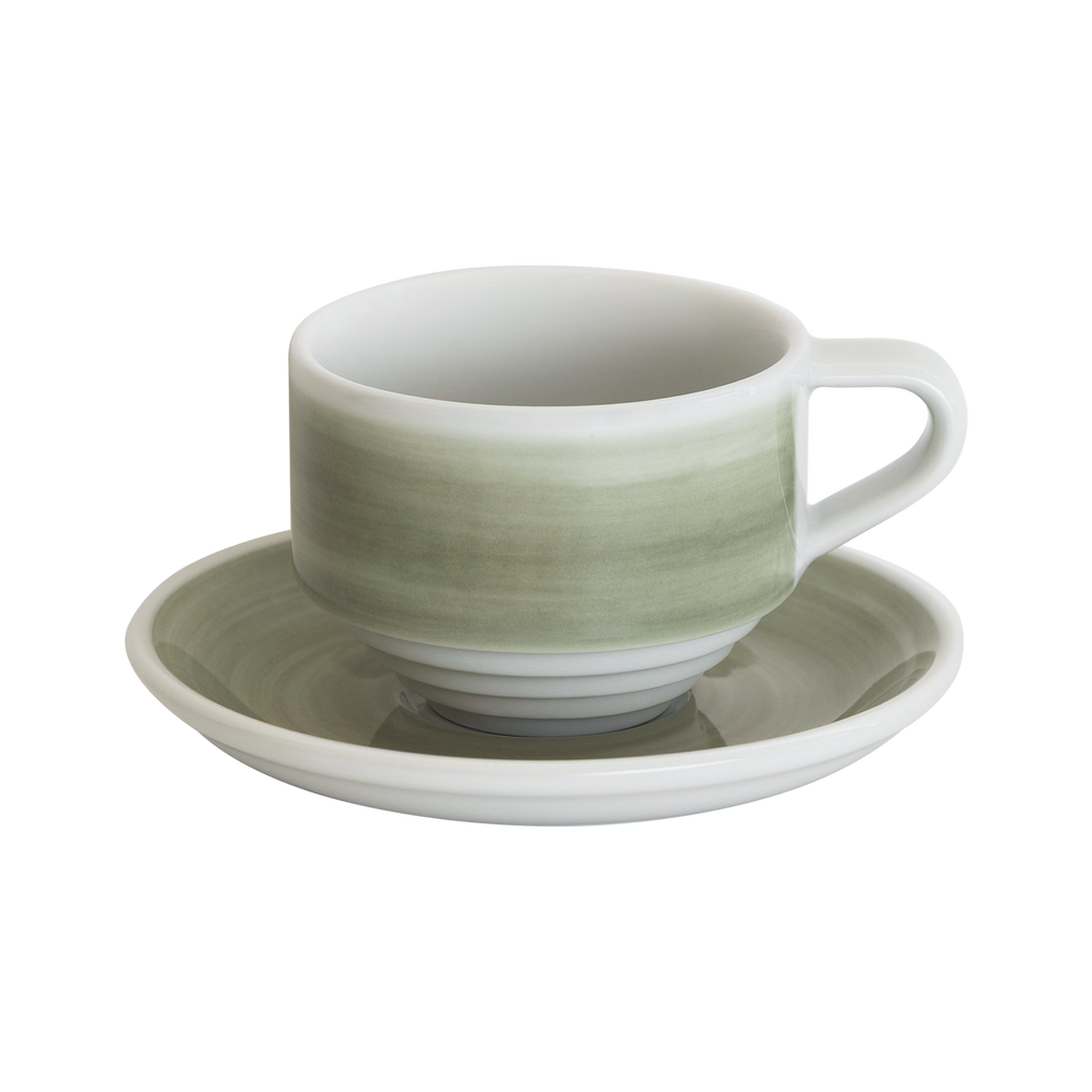 165ml Flat White Cup  and 13cm Shared Saucer