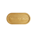 31cm Oval Wood Platter (M)