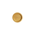 12.5cm Round Wood Plate